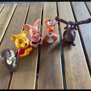 🆒 Vintage Winnie the Pooh Pencil Topper Set
